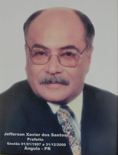 Foto do Prefeito Jefferson Xavier dos Santos