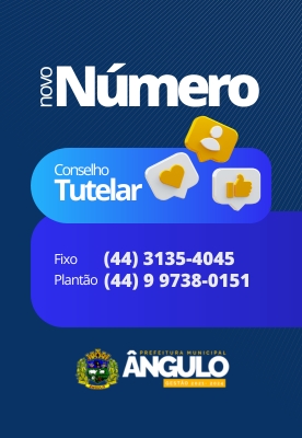 Novo numero Conselho Tutelar